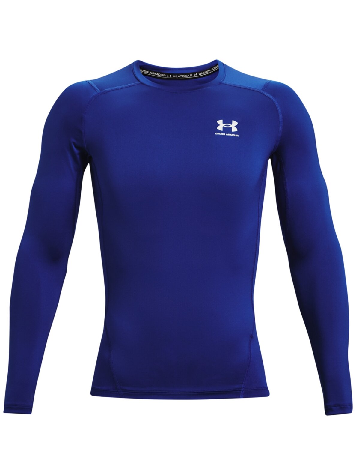 Under Armour HG Armor Comp LS vyriški marškinėliai mėlyni 1361524 400