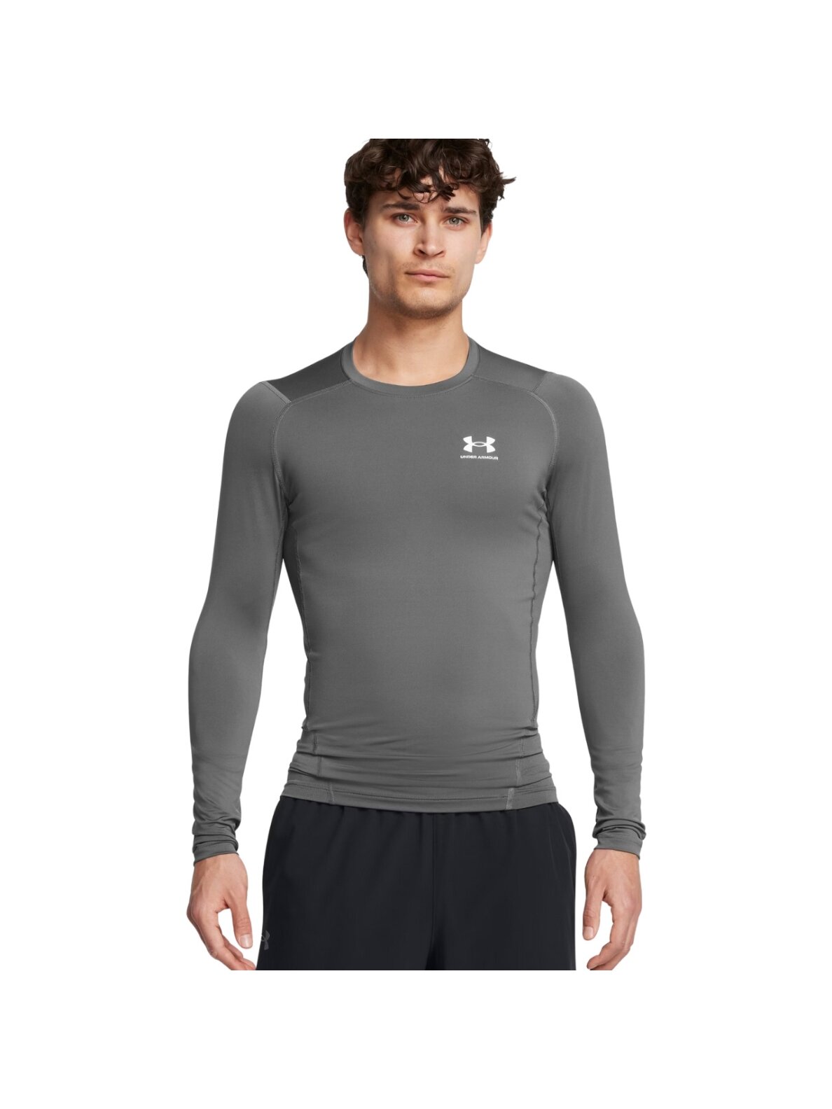 Under Armour HG Armour Comp LS vyrams pilka 1361524 025 Under Armour HG Armour Comp LS vyrams pilka 1361524 025