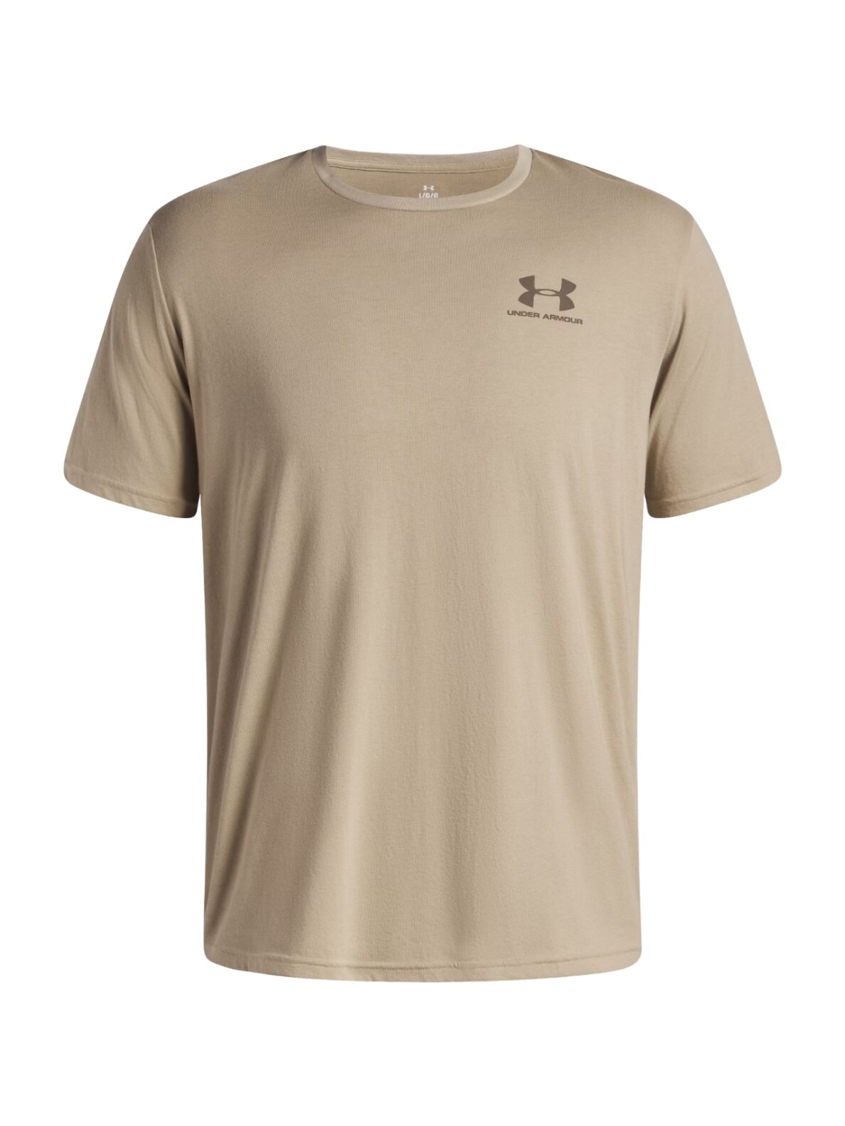 Under Armour Sportstyle LC SS vyriška marškinėliai smėlio spalvos 1326799 302 1
