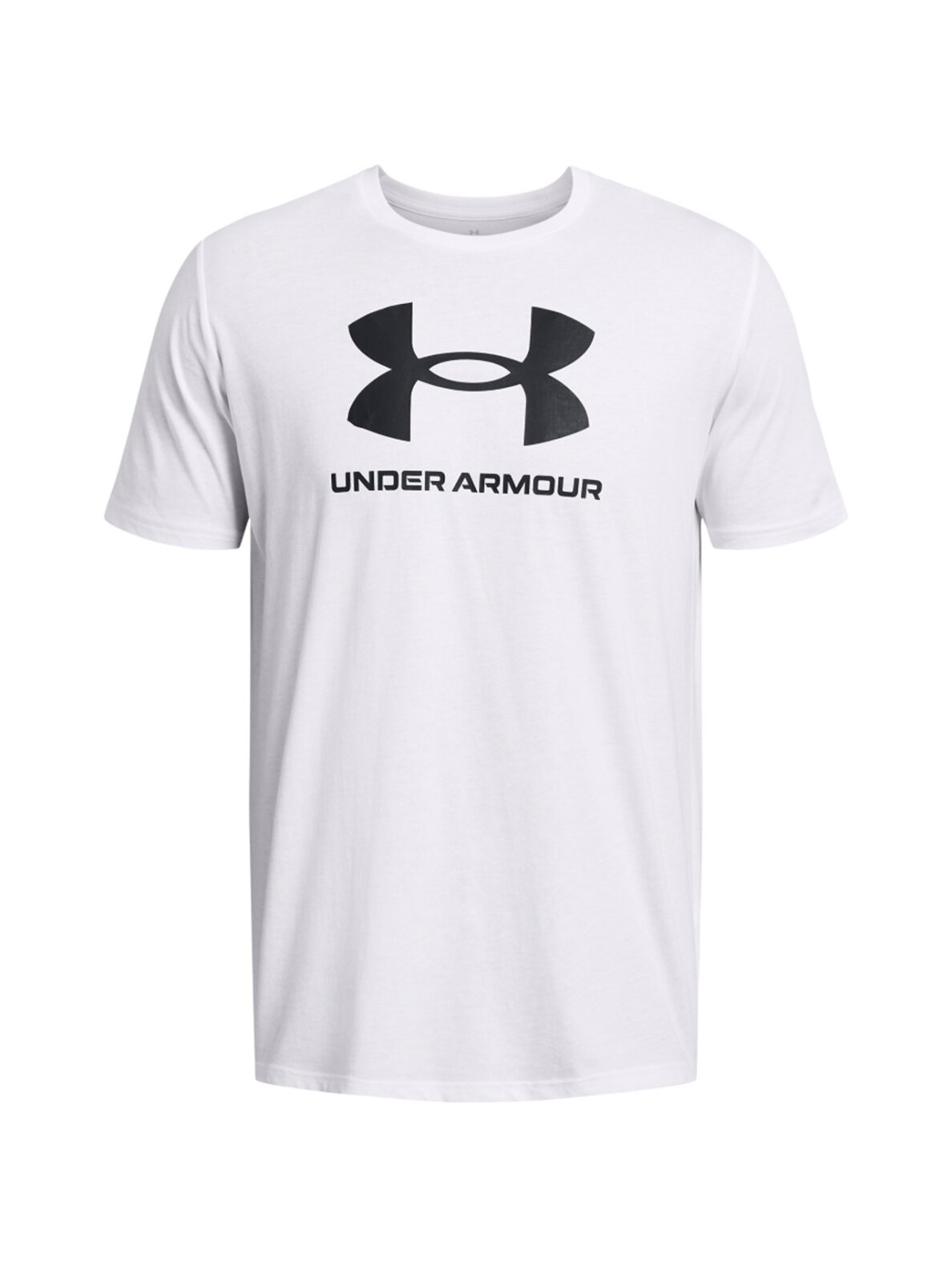 Under Armour Sportstyle Logo vyriški marškinėliai balti 1382911 100