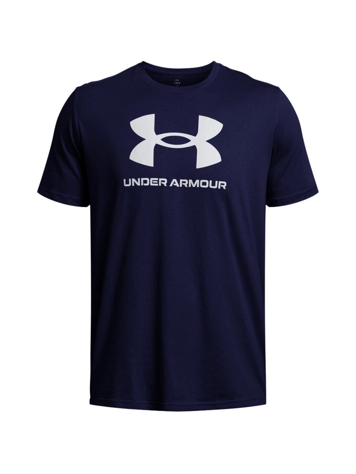 Under Armour Sportstyle Logo vyriški marškinėliai, tamsiai mėlyni 1382911 408 Under Armour Sportstyle Logo vyriški marškinėliai, tamsiai mėlyni 1382911 408