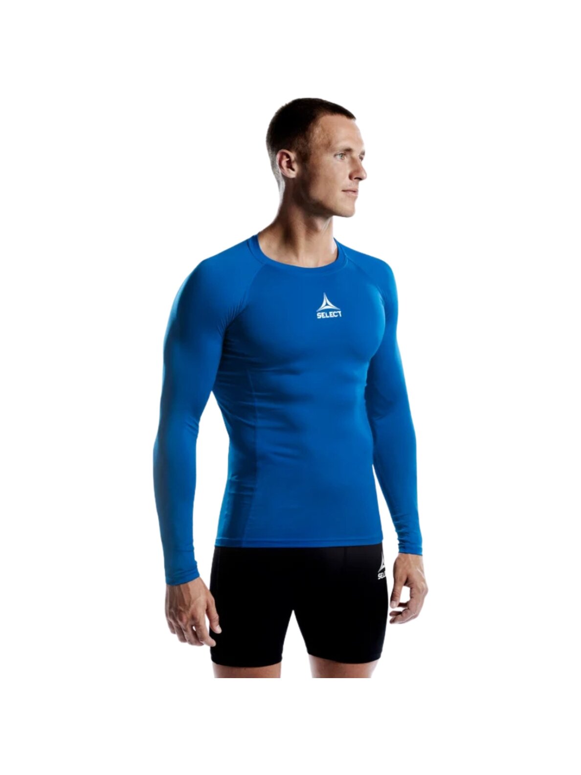 Select Longsleeve termoaktyvūs marškinėliai ilgomis rankovėmis, mėlyni, 01526