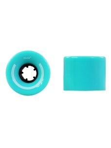 Mico ratukai plastikinei riedlentei 60x45mm, 4vnt, mėlyni