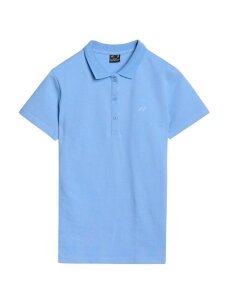4F Polo marškinėliai moterims F365 denim 32S