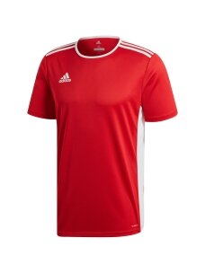 Adidas Entrada 18 Jersey vyriška futbolo marškinėliai raudoni CF1038