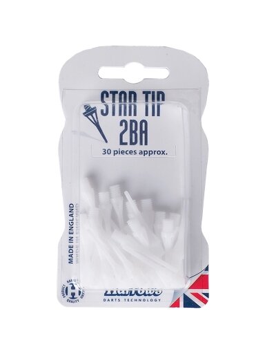 Softips Harrows Spare Star Tip 30 vnt. Softips Harrows Spare Star Tip 30 vnt.