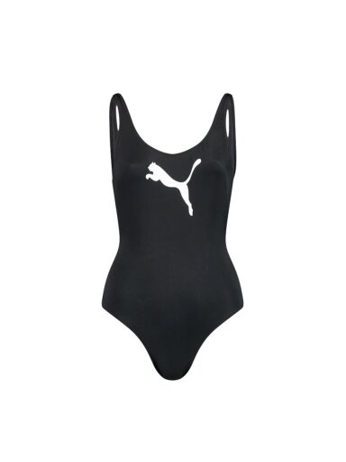 Puma Swim Moteriškas maudymosi kostiumėlis 1P juodas 907685 06
