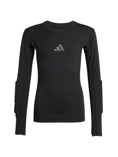 Adidas vaikų vartininko marškinėliai Padded Goalkeeper Longsleeve juodi KA1678