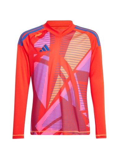 Adidas Tiro 24 Competition vaikiški vartininko marškiniai ilgomis rankovėmis, raudoni IN0431