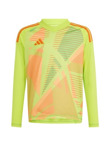 Adidas Tiro 24 Competition Long Sleeve Vartininko vaikiški vartininko marškiniai žalios spalvos IU0294