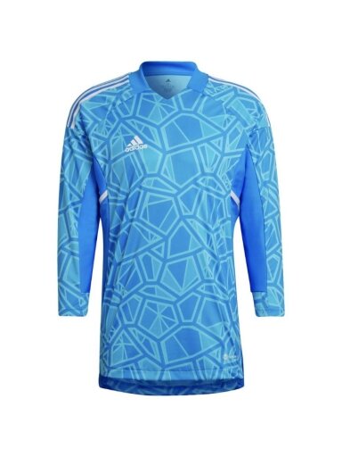 Vyrų Adidas Condivo 22 vartininko marškinėliai ilgomis rankovėmis mėlyni HB1616