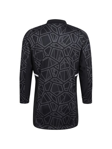 Adidas Condivo 22 Jersey ilgomis rankovėmis vyriški vartininko marškiniai, juodi HB1615