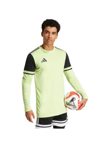 Adidas Squadra 25 Long Sleeve vyrų vartininko marškiniai limonkowi JG1129