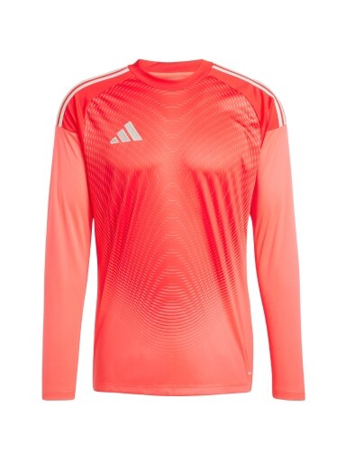 adidas Tiro 25 Competition Goalkeeper Long Sleeve vyrų vartenininko marškiniai raudoni JI9724