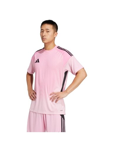 adidas Tiro 25 Competition Jersey vyrų vartininko marškiniai rožiniai JI9720