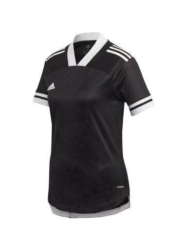 Adidas Condivo 20 moteriški marškinėliai juodi FT7245