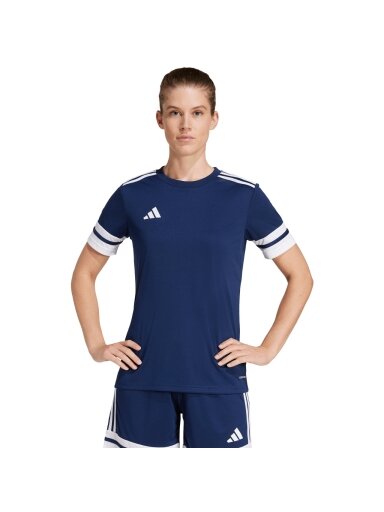 Adidas moterų Squadra 25 Jersey marškiniai tamsiai mėlyni JI9987