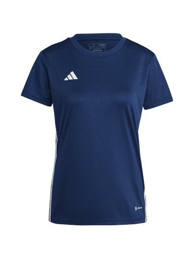 Adidas moteriški marškinėliai Table 23 Jersey, tamsiai mėlyna H44531