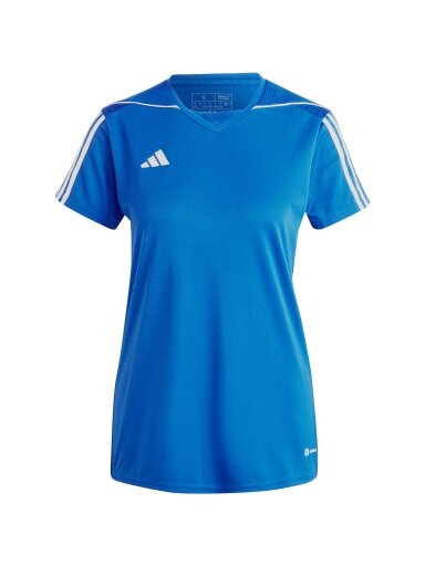Moterų adidas Tiro 23 League Jersey mėlynas HR4616
