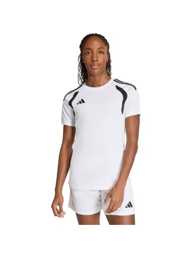Adidas Tiro 26 League moterų marškinėliai balti KB1335