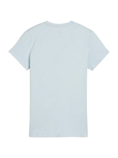 Puma ESS Logo Tee moteriški marškinėliai, mėlyni 586775 25