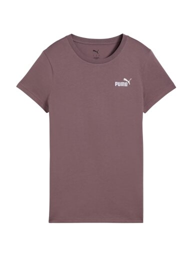 Puma moteriški marškinėliai ESS Small No.1 Logo Tee, violetiniai, 682373 88 Puma moteriški marškinėliai ESS Small No.1 Logo Tee, violetiniai, 682373 88