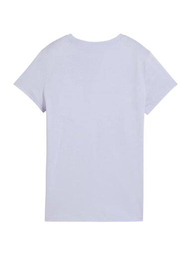 Puma ESS Small No.1 Logo Tee Cool marškinėliai moterims šviesiai violetiniai 682373 47