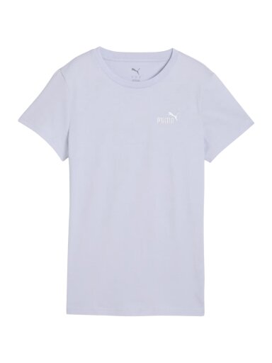 Puma ESS Small No.1 Logo Tee Cool marškinėliai moterims šviesiai violetiniai 682373 47