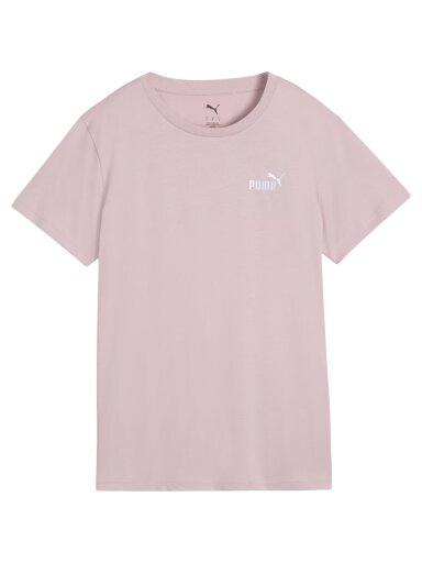 Moteriški marškinėliai Puma Ess Standard Small Logo Tee purvinai rožinė 695752 49