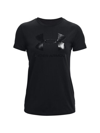 Under Armour Live Sportstyle Graphic SSC moteriški marškinėliai juodi 1356305 002