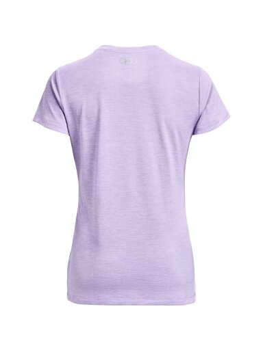 Under Armour Tech Twist Graphic SSC moteriški marškinėliai violetiniai 1366125 532