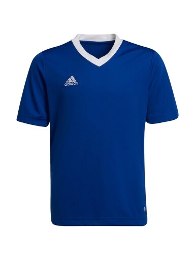 Adidas Entrada 22 Jsy vaikiški marškinėliai, mėlyni HG3948