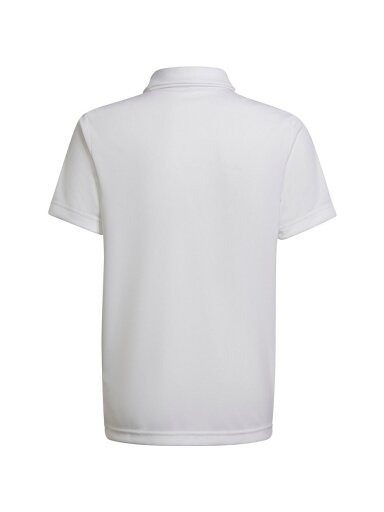 Adidas Entrada 22 Polo vaikiški marškinėliai, balti HC5059