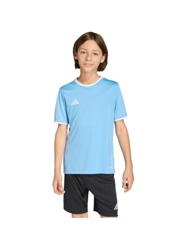 Adidas Entrada 26 Jersey vaikiški marškinėliai, mėlyni JZ2527