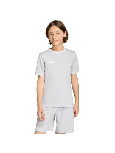 Adidas Entrada 26 Jersey marškiniai vaikams pilki JZ2525