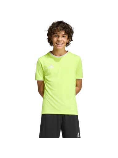 Adidas Entrada 26 Jersey marškiniai vaikams neoninė geltona KE9845