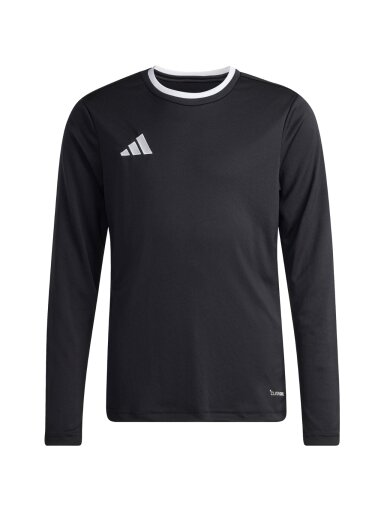 adidas Entrada 26 Long Sleeve Jersey marškiniai vaikams juodi KF5879