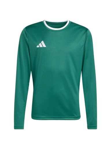 Adidas Entrada 26 marškinėliai ilgomis rankovėmis vaikams, žalias KF5873