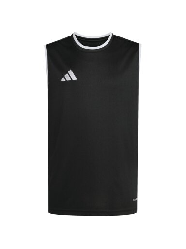 Adidas Entrada 26 Sleeveless Jersey marškinėliai vaikams juodi KB3933