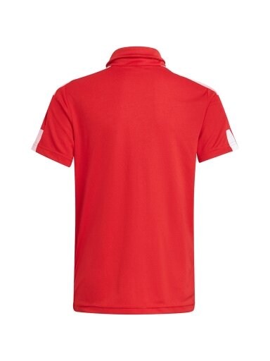 Adidas Squadra 21 Polo vaikiški marškinėliai, raudoni GP6423