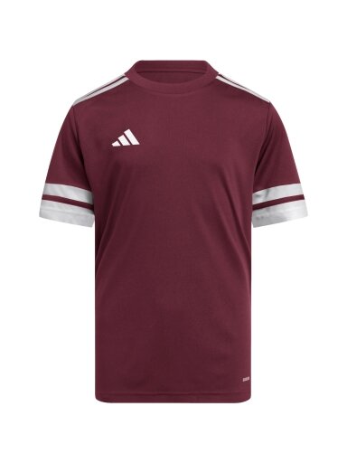 Adidas Squadra 25 vaikiška marškiniai bordo spalvos JC8667