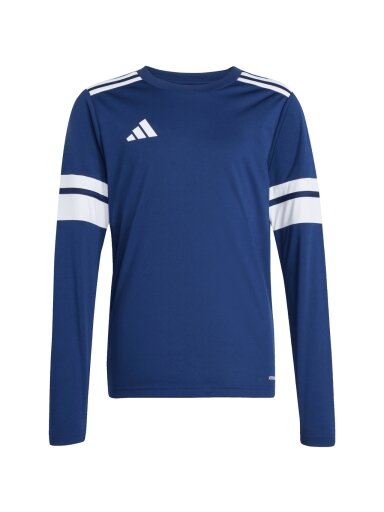 Adidas Squadra 25 vaikiški marškinėliai ilgomis rankovėmis, tamsiai mėlyni JJ0049