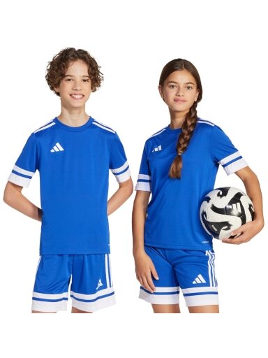Adidas Squadra 25 marškiniai vaikams mėlyni JJ0054