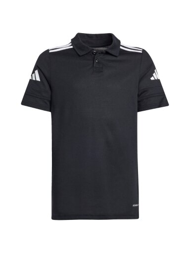 Adidas Squadra 25 Polo marškiniai vaikams juodi JY3415
