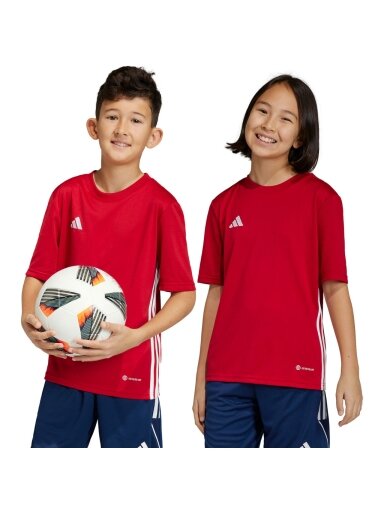Vaikiški marškinėliai adidas Table 23 Jersey red HS0539