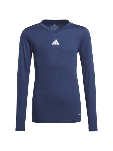 Adidas Team Base Tee vaikiški marškinėliai, tamsiai mėlyni GN5712