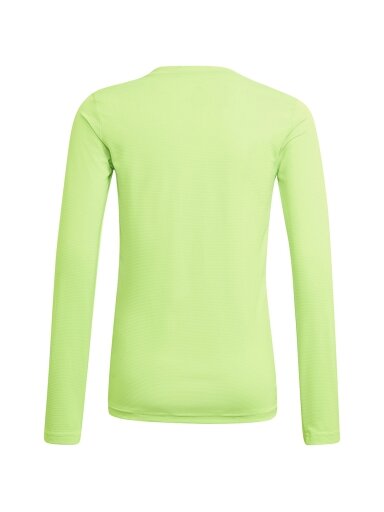 Adidas Team Base Tee vaikiški marškinėliai, lime GN7513