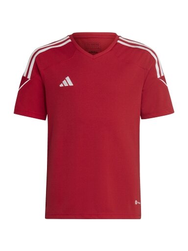Vaikiški marškinėliai adidas Tiro 23 League Jersey raudoni HR4619