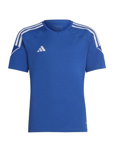 Adidas Tiro 23 League Jersey vaikiški marškinėliai, mėlyni HR4621