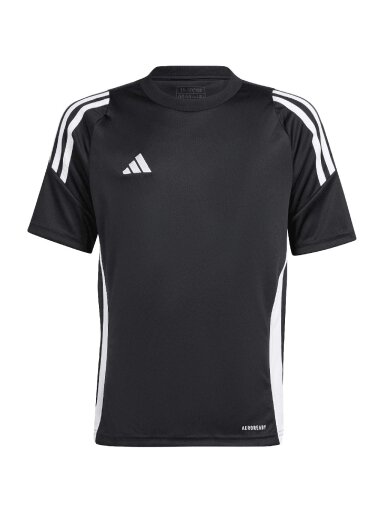 Vaikiški marškinėliai adidas Tiro 24 Jersey juodi IJ7674